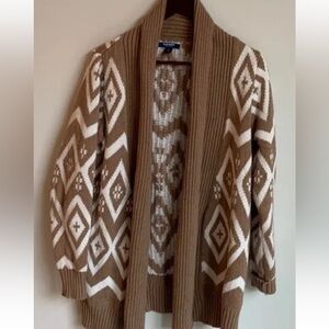 Old Navy tribal cardigan EUC
